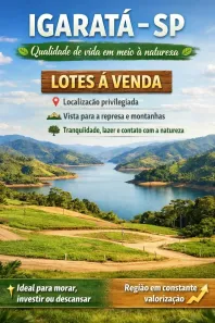 Lote/Terreno à venda, 600m² no Centro, Igaratá