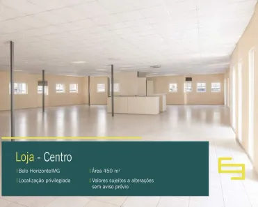 Ponto Comercial para alugar, 427m² no Centro, Belo Horizonte