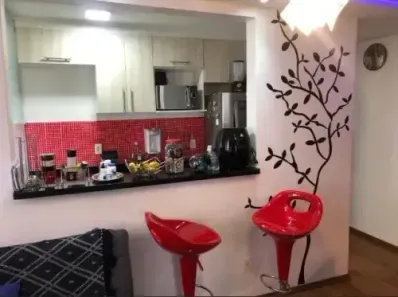 Apartamento com 2 Quartos à venda, 49m² no Vila Homero Thon, Santo André