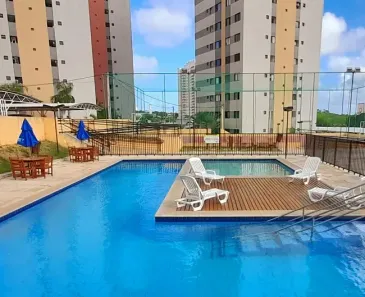 Apartamento com 2 Quartos para alugar, 52m² no Pitimbu, Natal