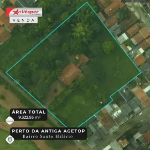 Lote/Terreno à venda, 9323m² no Santo Hilário, Goiânia
