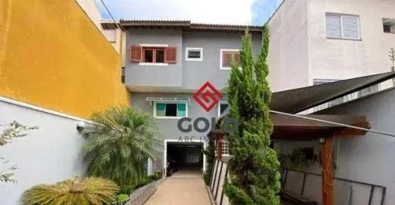 Sobrado com 3 Quartos à venda, 310m² no Vila Camilópolis, Santo André