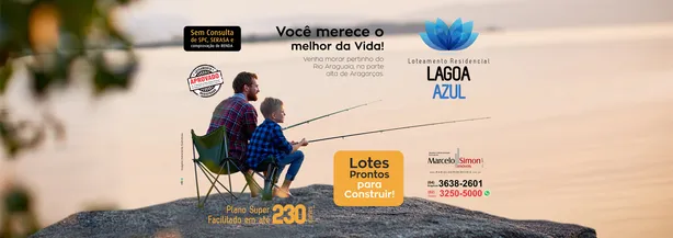Lote/Terreno à venda, 250m² no Centro, Aragarças