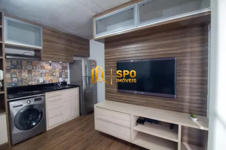 Apartamento com 1 Quarto à venda, 33m² no Santo Amaro, São Paulo