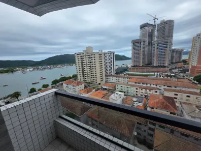 Apartamento com 2 Quartos para alugar, 117m² no Ponta da Praia, Santos