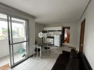 Apartamento com 1 Quarto para alugar, 40m² no Lourdes, Belo Horizonte