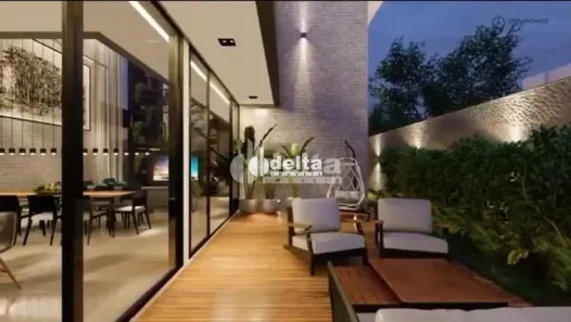 Casa de Condomínio com 3 Quartos à venda, 370m² no Nova Uberlândia, Uberlândia