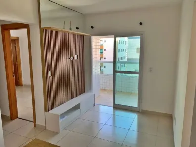 Apartamento com 2 Quartos para alugar, 60m² no Ocian, Praia Grande