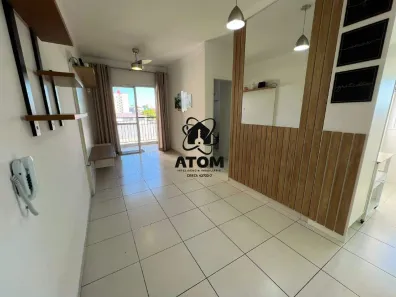 Apartamento com 3 Quartos para alugar, 69m² no Areão, Taubaté