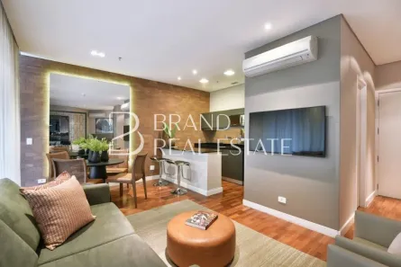 Apartamento com 1 Quarto para venda ou aluguel, 65m² no Vila Olímpia, São Paulo