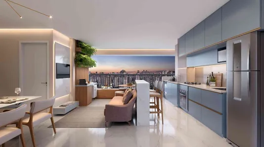 Apartamento com 2 Quartos à venda, 53m² no Barra Funda, São Paulo