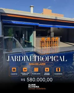 Fazenda/Sítio com 2 Quartos à venda, 189m² no Jardim Tropical, Sertãozinho