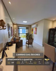 Apartamento com 3 Quartos à venda, 118m² no Caminho das Árvores, Salvador