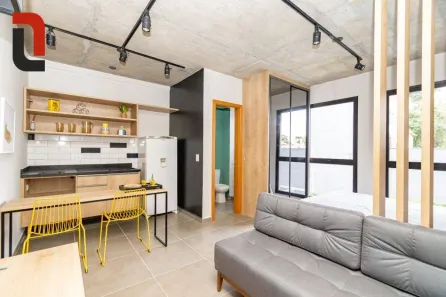 Apartamento com 1 Quarto à venda, 25m² no São Francisco, Curitiba