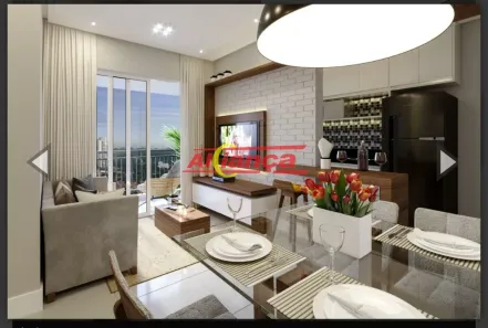 Apartamento com 2 Quartos à venda, 50m² no Vila Sorocabana, Guarulhos