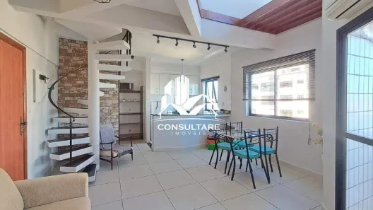 Flat com 1 Quarto para alugar, 84m² no Ponta da Praia, Santos