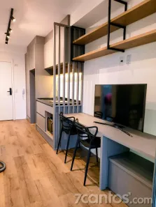 Apartamento com 1 Quarto para alugar, 3000m² no Santo Amaro, São Paulo
