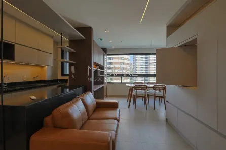 Apartamento com 1 Quarto para alugar, 43m² no Vale do Sereno, Nova Lima