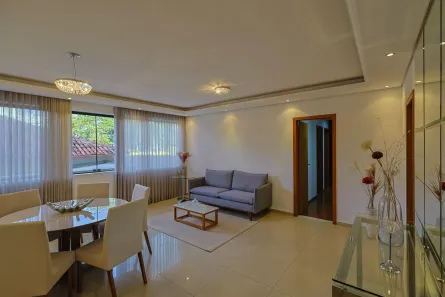 Apartamento com 3 Quartos à venda, 124m² no Castelo, Belo Horizonte