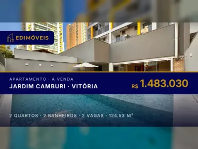 Apartamento com 2 Quartos à venda, 124m² no Jardim Camburi, Vitória