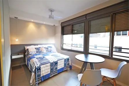Apartamento com 1 Quarto para alugar, 24m² no Centro Histórico, Porto Alegre