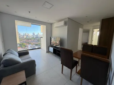 Apartamento com 1 Quarto para alugar, 52m² no Vila Olímpia, São Paulo