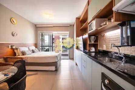 Apartamento com 1 Quarto à venda, 25m² no Indianópolis, São Paulo
