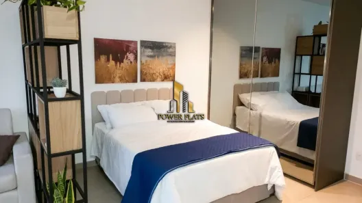 Apartamento com 1 Quarto para alugar, 37m² no Brooklin Paulista, São Paulo