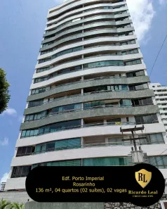 Apartamento com 4 Quartos à venda, 136m² no Encruzilhada, Recife