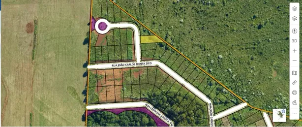 Lote/Terreno à venda, 829m² no Água Santa, Chapecó