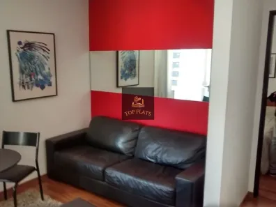 Flat com 1 Quarto para alugar, 40m² no Cerqueira César, São Paulo