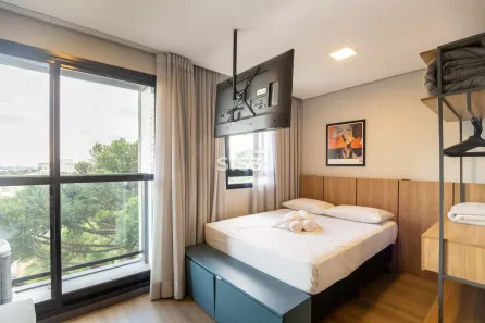 Apartamento com 1 Quarto à venda, 20m² no Água Verde, Curitiba