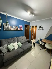 Casa de Condomínio com 2 Quartos à venda, 50m² no Parque São Vicente, São Vicente