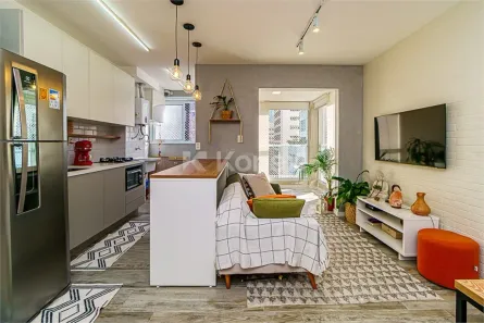 Apartamento com 1 Quarto à venda, 43m² no Jardim Paulistano, São Paulo