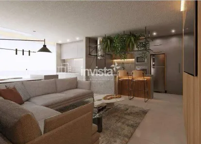 Apartamento com 2 Quartos à venda, 90m² no Marapé, Santos