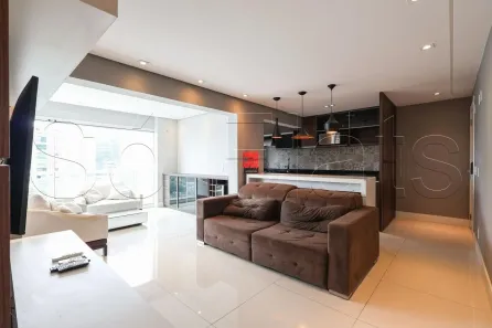 Flat com 1 Quarto à venda, 67m² no Brooklin Paulista, São Paulo