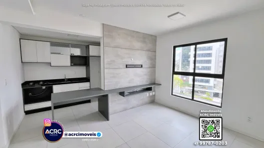 Apartamento com 1 Quarto para alugar, 38m² no Victor Konder, Blumenau