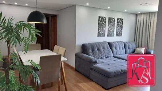 Apartamento com 3 Quartos à venda, 80m² no Vila Nossa Senhora das Vitórias, Mauá