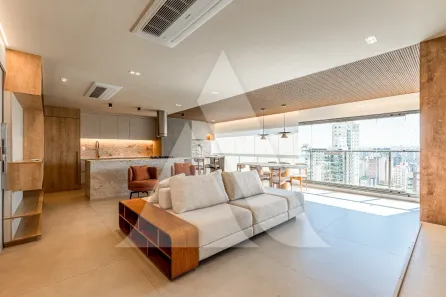 Apartamento com 3 Quartos para alugar, 145m² no Campo Belo, São Paulo
