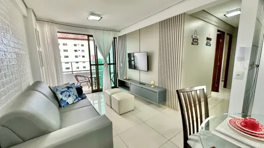 Apartamento com 2 Quartos para alugar, 60m² no Manaíra, João Pessoa