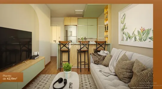 Apartamento com 2 Quartos à venda, 53m² no Mato Grande, Canoas