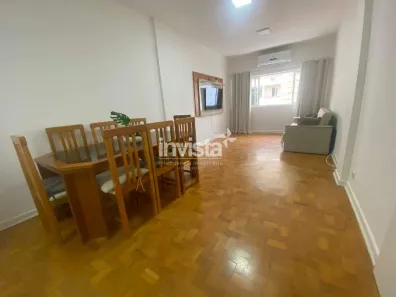 Apartamento com 2 Quartos para alugar, 90m² no Boqueirão, Santos