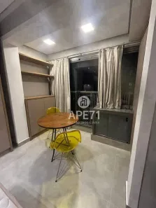 Apartamento com 1 Quarto para alugar, 25m² no Santo Amaro, São Paulo