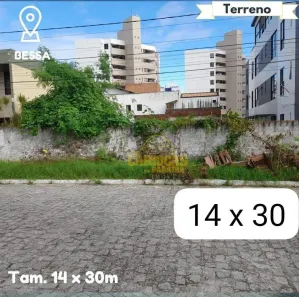 Lote/Terreno à venda, 420m² no Jardim Oceania, João Pessoa