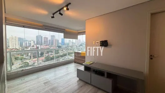 Apartamento com 1 Quarto para alugar, 45m² no Brooklin Paulista, São Paulo