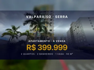 Apartamento com 2 Quartos à venda, 55m² no Valparaíso, Serra