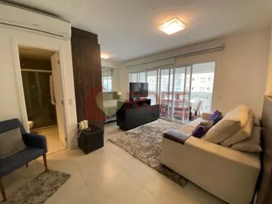 Apartamento com 1 Quarto para alugar, 55m² no Vila Gertrudes, São Paulo