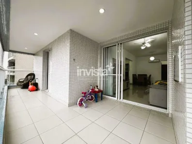 Apartamento com 3 Quartos à venda, 114m² no Pompéia, Santos