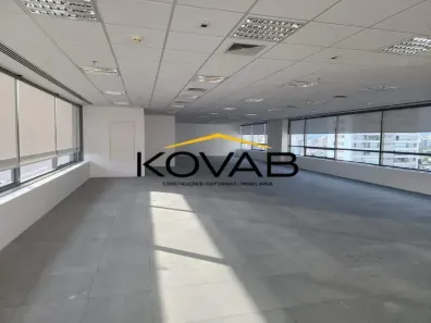Sala Comercial para alugar, 266m² no Cidade Monções, São Paulo