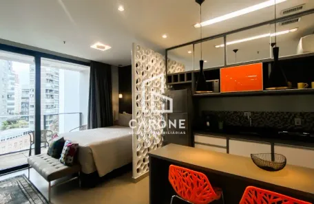 Apartamento com 1 Quarto para venda ou aluguel, 35m² no Vila Olímpia, São Paulo